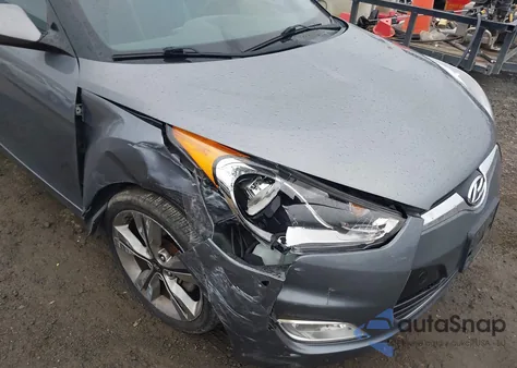 2016 Hyundai Veloster from USA, damaged, VIN KMHTC6AD3GU251781